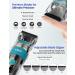 VGR Professional Hair Clippers for Men - Cordless & Waterproof 3 Adjustable Speeds USB Rechargeable LED Display - Best Electric Barber Clippers for Precision Hair Cutting - Buy Online on GoSupps.com