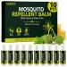 10 Pack Mosquito Repellent Balm Stick Mosquito Repellent Balm for Outdoor Patio Hiking Camping Plant-Based Natural Ingredients Travel-Pocket Size 0.15oz Each