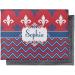 Personalized Patriotic Fleur de Lis Microfiber Screen Cleaner | YouCustomizeIt - International Shipping Available - Buy Online on GoSupps.com