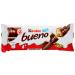 Kinder 1 Box of 30 Bueno Kinder Units with 2 Sticks Each - 43g x 30