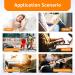 Buy 200Pcs Soft Foam Ear Plugs - Noise Cancelling Slow Rebound Disposable for Sleeping Snoring Shooting Study & Travel (Orange) - International Shipping Available - Buy Online on GoSupps.com