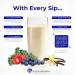 Superfood Vegan Protein (Vanilla) | Plant-Based Protein with Superfoods & Probiotics for Muscle Recovery | 15 Servings - Buy Online on GoSupps.com