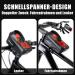 Faireach Waterproof Bicycle Frame Bag | Quick Lock 2L Cell Phone Holder with Touchscreen | Fits Smartphones 5.5-7 inches | Perfect for Cycling Adventures - Buy Online on GoSupps.com