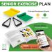 Chair Exercises for Seniors | Adjustable Resistance Bands & Exercise Guide | Fitness Equipment for Elderly & Therapy Aids - Buy Online on GoSupps.com