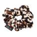 Safari Pattern Hair Tie Scrunchy Set for Girls & Women - 2 Pieces of Stylish Hair Straps & Rubber Bands - Buy Online on GoSupps.com