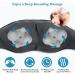 Shiatsu Neck Back Shoulder Massager with Heat - Electric Deep Tissue Massage Pillow for Full Body Relaxation - Home, Office, Car Use - Gray - Buy Online on GoSupps.com