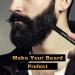 LINGJIONG Mens Beard Fountain Pen SweatProof WaterResistant Durable Natural DoubleSided Beard Pen Waterproof Durable Facial Hair Fountain Pen Provides a Natural Look Black - Buy Online on GoSupps.com