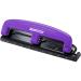 Bostitch Office EZ Squeeze Reduced Effort 3-Hole Punch  12 Sheets  Purple (2105)  1.6 x 3 x 11