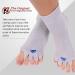 My Happy Feet Foot Alignment Socks | Toe Separator for Men & Women | Navy & Orange - Buy Online on GoSupps.com
