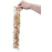 Messy Hair Scrunchies Wrap Bun Extensions Real Human Hair Curly Wavy Pieces For Women Updo Ponytail Hair #18P613 Ash Blonde&Bleach Blonde - Buy Online on GoSupps.com