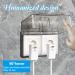 Buy Type 86 Waterproof Exterior Duplex Sockets with Rain Protection - Double Socket Covers for Outdoor Use - Buy Online on GoSupps.com