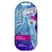Gillette Venus Extra Smooth Swirl Blue Women's Razor - 1 Handle + 2 Refills