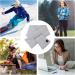 Zceplem Electric Neck Heating Pillow - 3 Temperature Settings Warm Collar for Men & Women Gray Heating Scarf for Outdoors - Buy Online on GoSupps.com