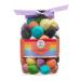 Mallow Tree Assorted Fruit Flavoured (Strawberry Apple Banana Peach Mixed Forest Berries and Vanilla) Multicoloured Marshmallow Balls in a Gift Jar 600 g Asorted Mix