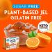 Simply Delish Natural Orange Jel Dessert - Sugar Free, Non-GMO, Gluten Free - 0.7 OZ - Buy Online on GoSupps.com