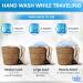 TravelSuds Laundry Detergent Sink Packets - 20 Pack | Ideal for Hand Washing | Free Sink Stopper Included | Perfect for Travel - Buy Online on GoSupps.com
