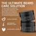 Stubble & Stache Men's Beard & Hair Balm - Shea Butter Jojoba & Argan Oil Leave-in Conditioner Fragrance Free - 3.4 fl oz - Best Mustache Wax for Grooming - Buy Online on GoSupps.com