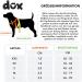 DDOXX Nylon Step-In Dog Harness - Adjustable Orange Puppy Harness for All Sizes - XXS (1.0 x 26-35 cm) - Comfortable & Durable International Shipping - Buy Online on GoSupps.com