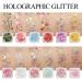 12 Colors Chunky Fine Body Glitter - Holographic Sequins for Eyes, Hair, Lips - Self-adhesive Mixable Makeup for Festival, Carnival, Halloween Party - Buy Online on GoSupps.com