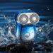Reiserasierer - EWFAS Blue Electric Facial Razor for Men & Women | Compact Travel Shaver Gift for Family & Friends - Buy Online on GoSupps.com