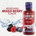 iSatori L-Carnitine Liquid Fat Burner 1500mg - Mixed Berry Flavor | Stimulant-Free Metabolism Activator for Keto Weight Loss - 24 Servings - Buy Online on GoSupps.com