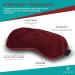 Plush Eye Mask | Ultra-Soft Moist Heat | Microwave Activated | Reusable - Buy Online on GoSupps.com