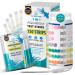 7 in 1 Aquarium Test Strips - Our Accurate Aquarium Water Test Kit Monitor 7 Essential Parameters - Easy to Use Saltwater & Freshwater Test Kit with 150 Strips for 1.5 Years of Water Quality Testing