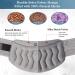 Maginno Microwave Heating Pad for Back Pain Relief and Cramps - Lavender Aroma - 100% Herbs & Clay - Moist Therapy Pack for Lumbar, Waist, Stomach, Neck, Shoulder - Weighted Wrap - Warm & Cold Compress - Buy Online on GoSupps.com