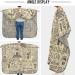 Buy Visesunny Vintage Hairdressing Cape | Anti-Static Barber Cape | Professional Salon Polyester | Water-Resistant & Adjustable | Multi-Functional - Buy Online on GoSupps.com