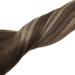 GOO GOO Clip-in Hair Extensions - Handmade 18 Real Human Hair, Soft & Natural, Chocolate Brown to Honey Blonde, 120g, 7pcs - Buy Online on GoSupps.com