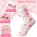 Threlaco 12 Pairs Eczema Socks for Kids Cotton Soft Foot Eczema Cute Socks for Sensitive Irritated Skin Overnight Children Aged 4-7 - Buy Online on GoSupps.com