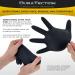 Dura-Gold HD Black Nitrile Disposable Gloves - X-Large 6 Mil, Latex Free, Powder Free, Textured Grip - Box of 100 - Buy Online on GoSupps.com