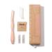 Brandluxe Dermaplaning Tool for Face Eyebrow Shaping Gentle Hair Removal and Exfoliation. Designed for Women an eco-friendly design. Includes 3 Swedish stainless steel razor blades. (Rose Gold)