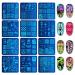 Biutee Nail Stamping Plates Set - 12pcs Image Plates with Stamper, Scraper, and Storage Bag - Nail Art Stencil Tool Kit - 14 Piece Set - Buy Online on GoSupps.com