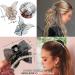 30 Pcs Hair Accessories Set for Women & Girls - Scrunchies, Hair Clips, Butterfly Clips, Silk Scrunchies, Elastic Ties, Claw Clips, Bow Barrettes - Styling Hair Bands - Buy Online on GoSupps.com