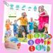 48 Pack Mosquito Repellent Bracelets for Kids & Adults | Individually Wrapped Bands with 24 Repellent Stickers - Indoor & Outdoor Protection - Buy Online on GoSupps.com