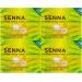 Pack of 4 Senna Herbal Laxative Tablets 20's Natural and Gentle Constipation Relief for Adults (80 Tablets)
