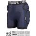 Kids' Navy 4X-Small Recruit Padded Shorts for 36-46 Height, Hip & Butt Protection - Buy Online on GoSupps.com