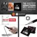 Epitomie Fitness Sonic Boom M2 High Speed Jump Rope - Weighted, Self-Locking Design, 360 Spin, Silicone Grip - Includes 2 Speed Cables - Carbon Black - Buy Online on GoSupps.com