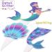 Mermaid Party Decoration Mermaid Cupcake Toppers Wrappers for Under the Sea Party supplies - Buy Online on GoSupps.com