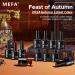 MEFA Fall Gel Nail Polish Set - 12 Autumn Colors | Orange Red Yellow Gold & Brown | Glitter Nail Art Kit for DIY Home Salon & Manicure Gifts for Women & Girls - Buy Online on GoSupps.com