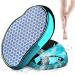 Puikos nano glass corneal remover upgrade 2in1 wet & dry cornea plane cornea removal for foot & hand safe effective corneal file aids for footfish for home foot care (blue)