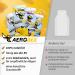 Aerobee Energy Liquid Gel - Maracuja 10x26g | 100% Natural Honey Sports Gel for Endurance Running & Power | Delicious Carbohydrate Energy Gel - Buy Online on GoSupps.com