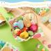 Easter Wax Paper Sheets - 150 Pcs | Eggs Rabbit Flowers Pattern | Waterproof Food Wrap for Sandwiches, Candy, Cookies | Kitchen Supplies for Handmade Easter Party - Buy Online on GoSupps.com