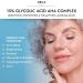 Glycolic Acid Face Serum 2oz - 15% AHA Complex with Hyaluronic Acid - Anti Aging & Skin Brightening Serum - Buy Online on GoSupps.com