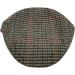 Faith & Sarah Kids Flat Cap - Grey Tweed Herringbone/Tartan Peak Hat | Ages 2-12 | Boys/Girls - Buy Online on GoSupps.com