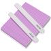 50 PCS Nail Files Nail Files 100/180 Grit Nail Files Double Sided Emery Board Nail Files for Acrylic Nails and Natural Nails Washable and Reusable Nail Files for Nail Salons 50pcs 100/180 Grit for false nails
