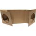 Dezi & Roo Hide and Sneak Collapsible Paper Tunnel: Interactive Cat Toy for Enrichment - Buy Online on GoSupps.com
