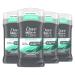 Dove Men+Care Aluminum-Free Deodorant Moon Oasis 4 Count for a Long-Lasting Scent with 72H Odor Protection 3.0 oz