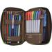 LIHITLAB Zipper Pen Case - Black, 7.9 x 2.0 x 4.7 Inches (A7551-24) - Buy Online on GoSupps.com
